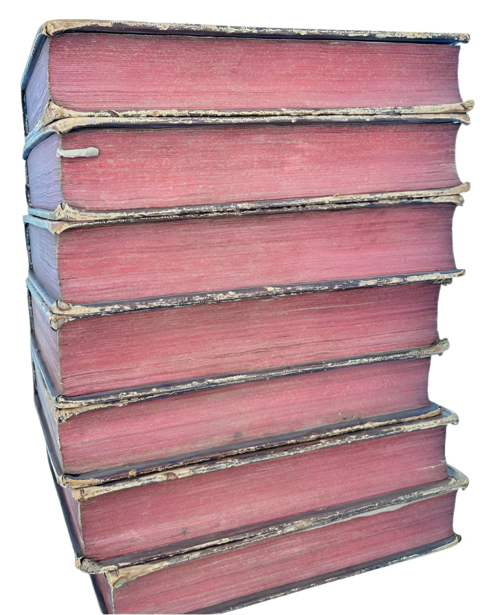 The Works Of Francis Beaumont And John Fletcher, 7 Volumes, Printed 1711.
