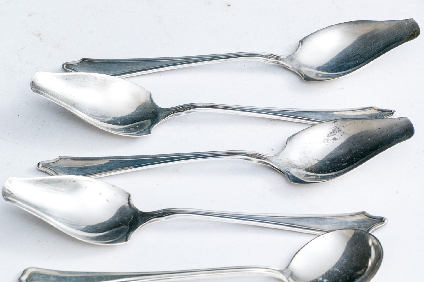 Eight Assorted Sterling Silver Spoons, 4.395 OZT