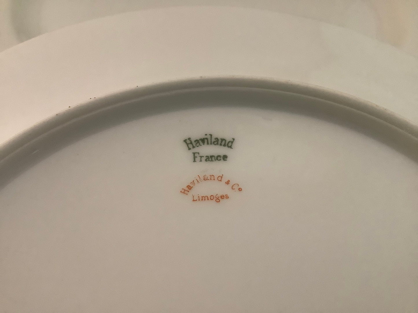 LIMOGES HAVILAND FRANCE PLATES, 6" & 10", set of 7 each