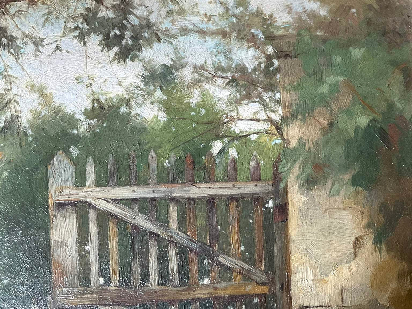 Vintage Oil On Board, signed by Guillaume Larrue (1851-1935)