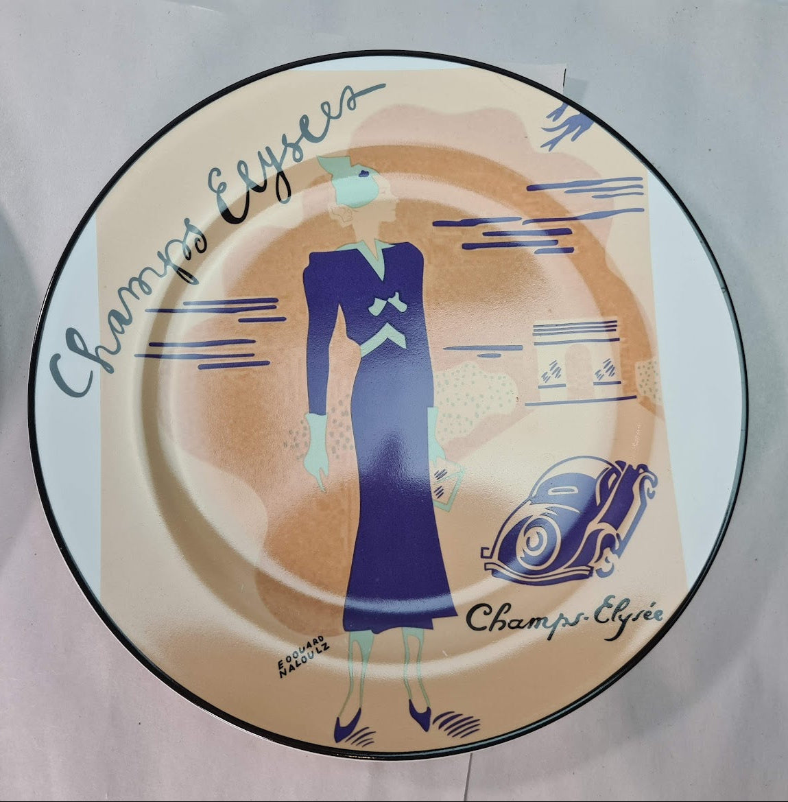 Rosanna 8" Paris Fashion Dessert Plates