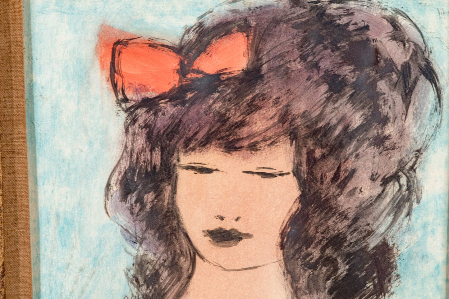 Roger Etienne (Dutch, 1923-2011) Portrait Of A Girl