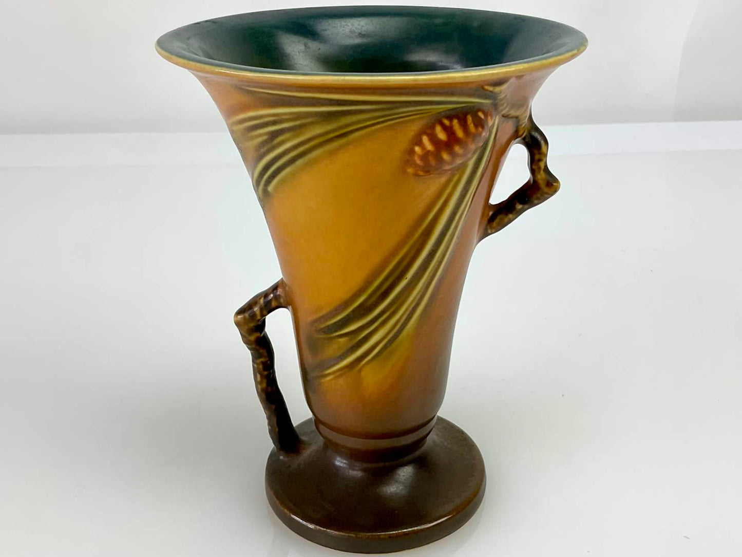 Rare Roseville Pottery Pine Cone Vase