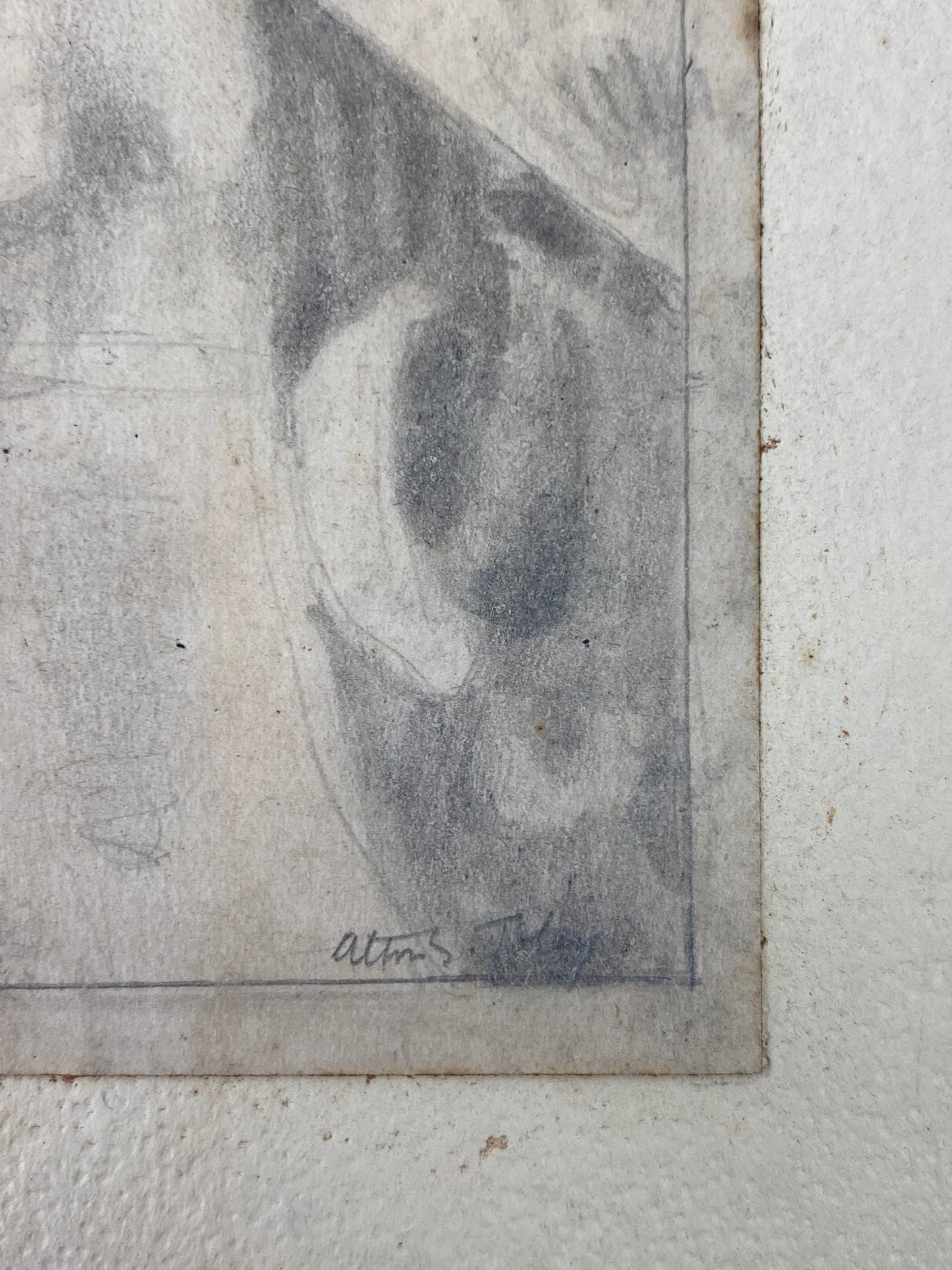 Alton S Tobey - Abstract Geometric Pencil Drawing