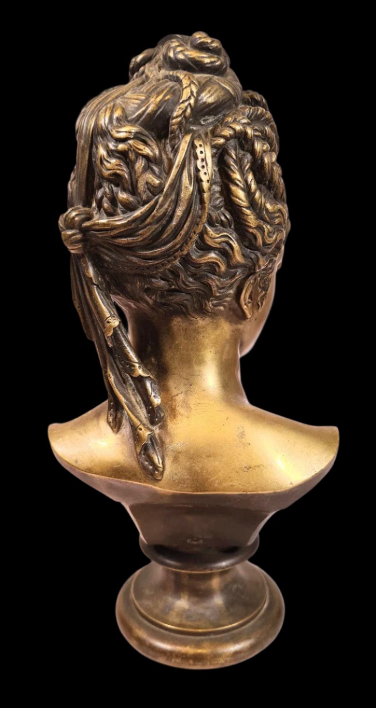 Bronze Bust of Diane De Poitiers after J. Goujon