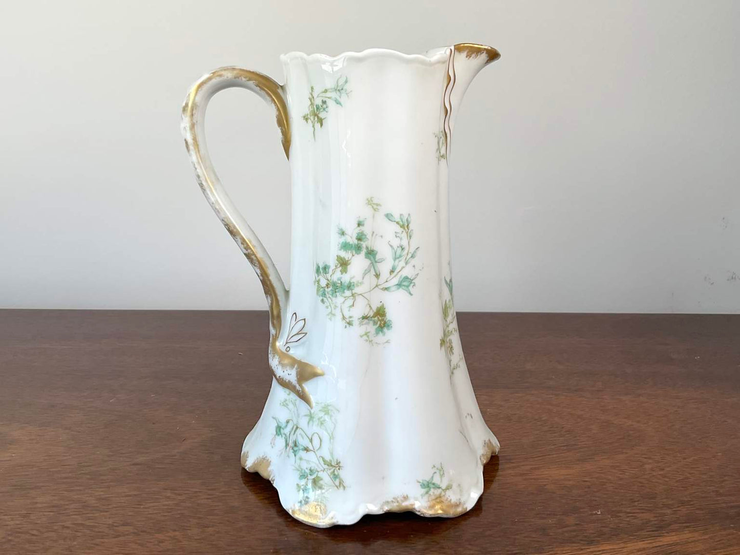 Limoges Haviland Floral Porcelain Pitcher