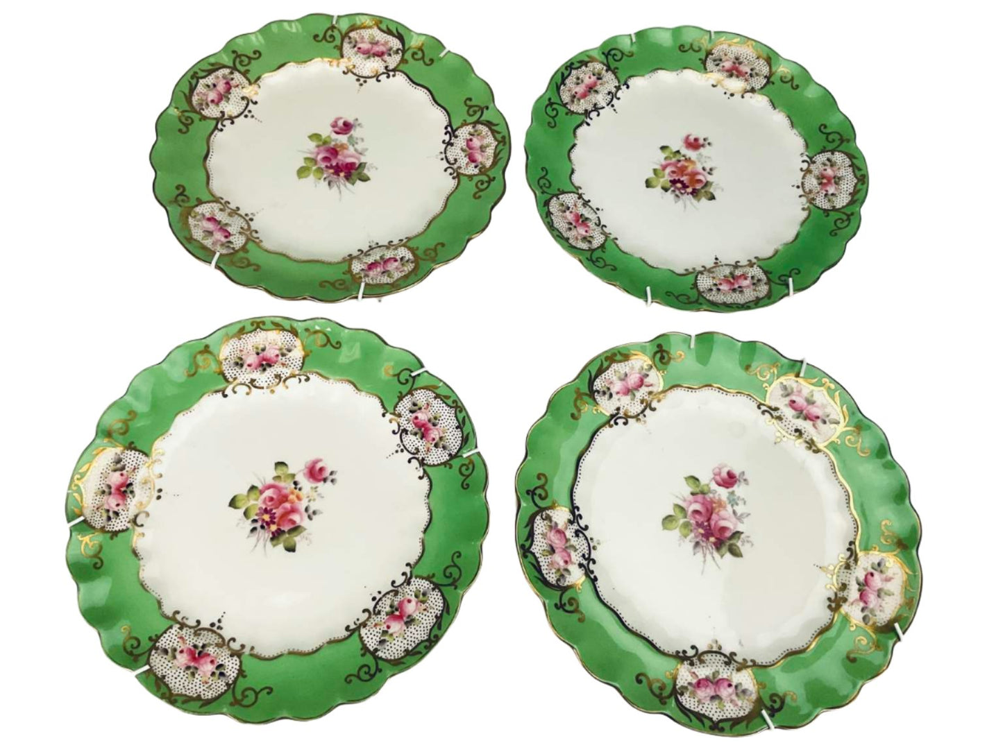 Antique CBL Ltd. Collingwood’s England Plates - Set of 4