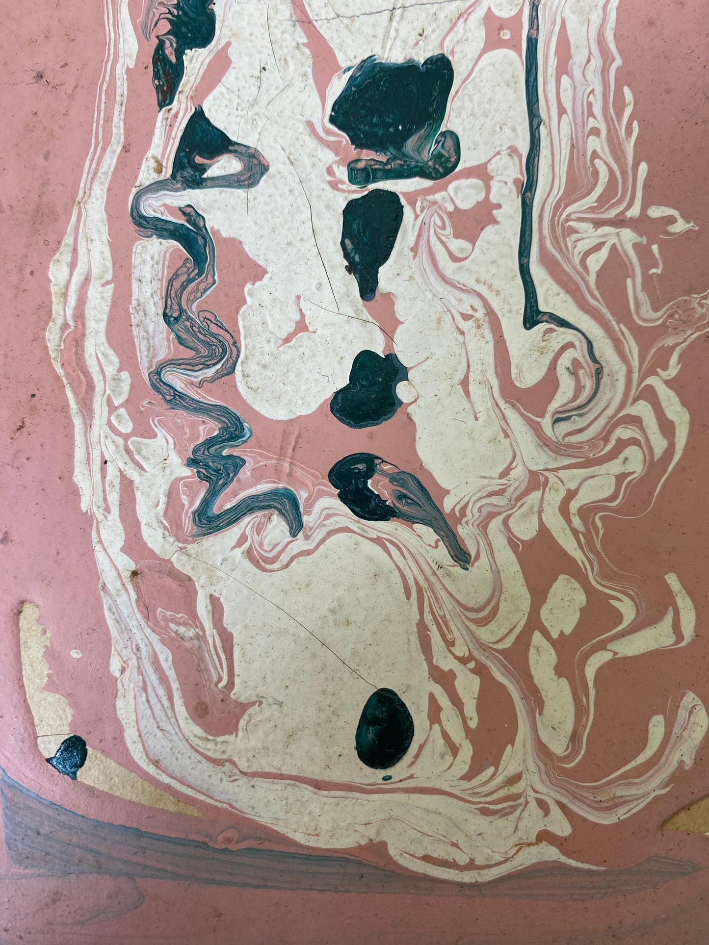 Alton S Tobey -Trippy Abstract Acrylic On Bainbridge - Untitled