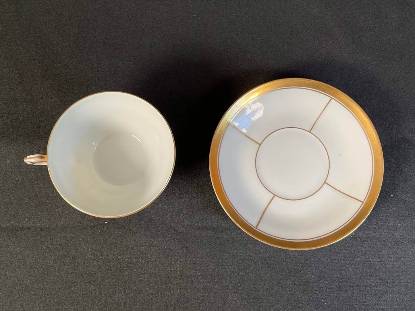 Vintage Richard Ginori Espresso Set with Tray
