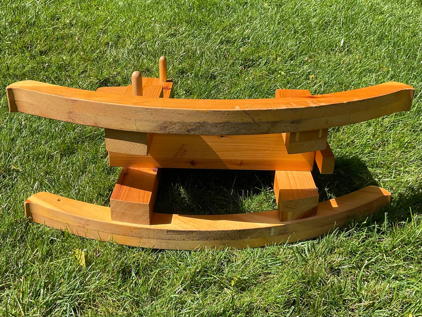 Hand Made Child’s Wooden Rocking Horse