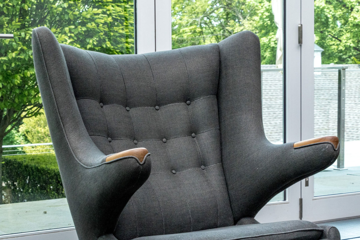 Modernica Mid Century Style Hans Wegner Papa Bear Chair