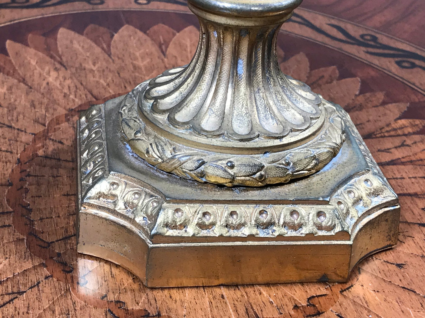Spectacular French Sevres Urn with Lid on Gilded Bronze Ormolu Stand 1763