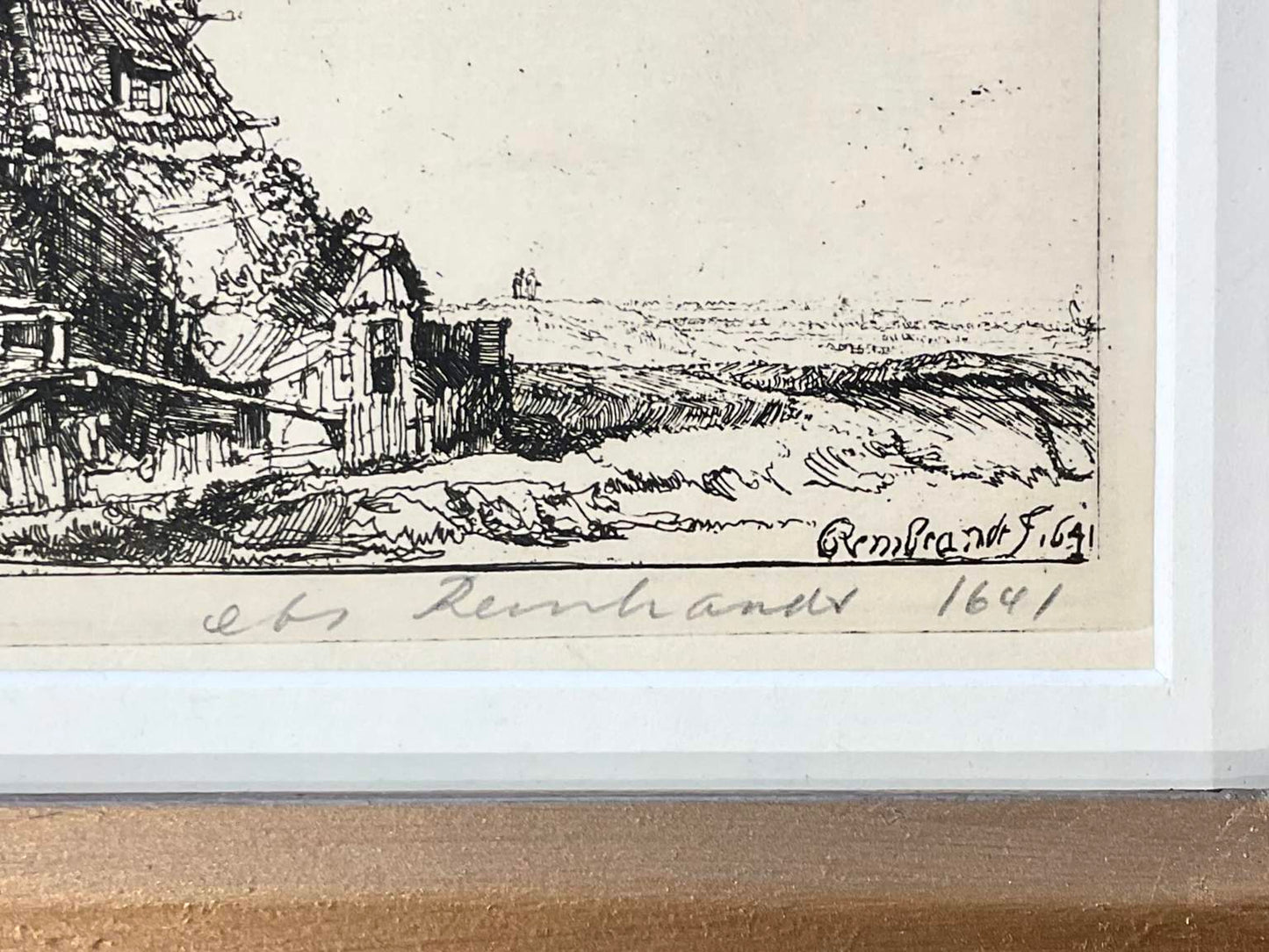 Rembrandt van Rijn (Dutch, Leiden 1606–1669 Amsterdam), The Windmill, Etching