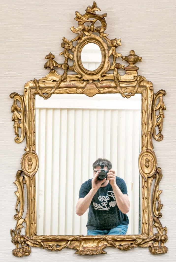 Stunning 18th Century Ornate Gilt Finished Mirror