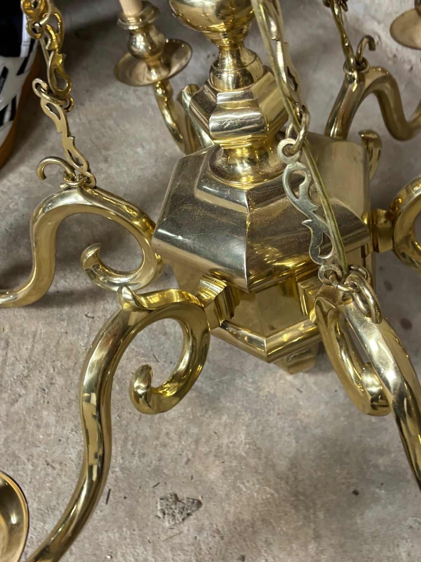 Beautiful and Elegant Brass Chandelier