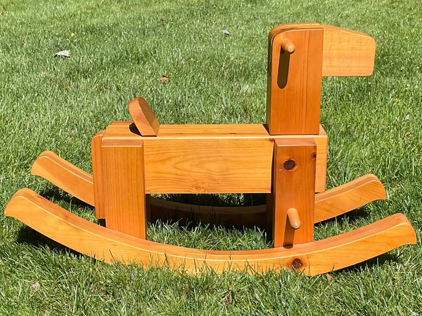 Hand Made Child’s Wooden Rocking Horse