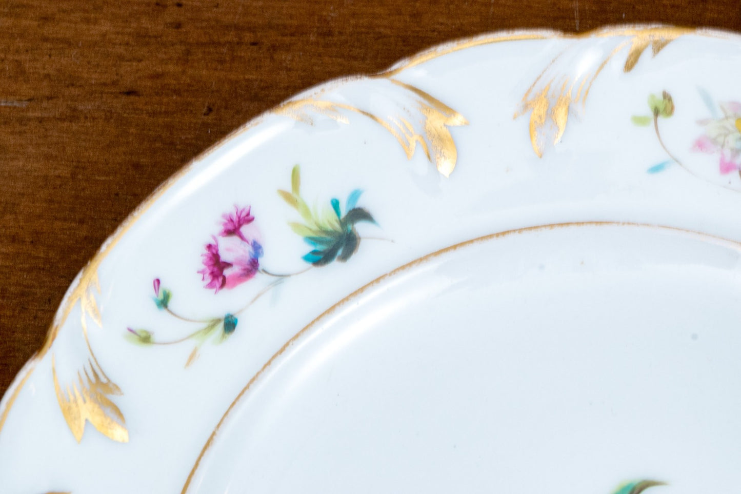 Collection Of Six Pieces Of Antique Paris Porcelain, Late 19th C.
