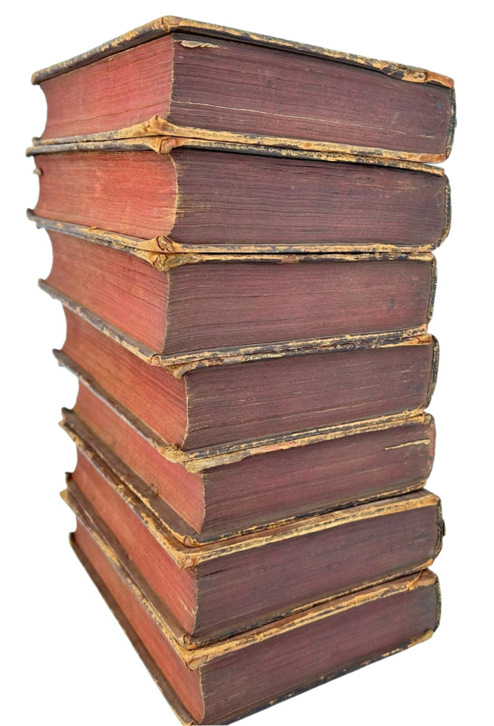 The Works Of Francis Beaumont And John Fletcher, 7 Volumes, Printed 1711.