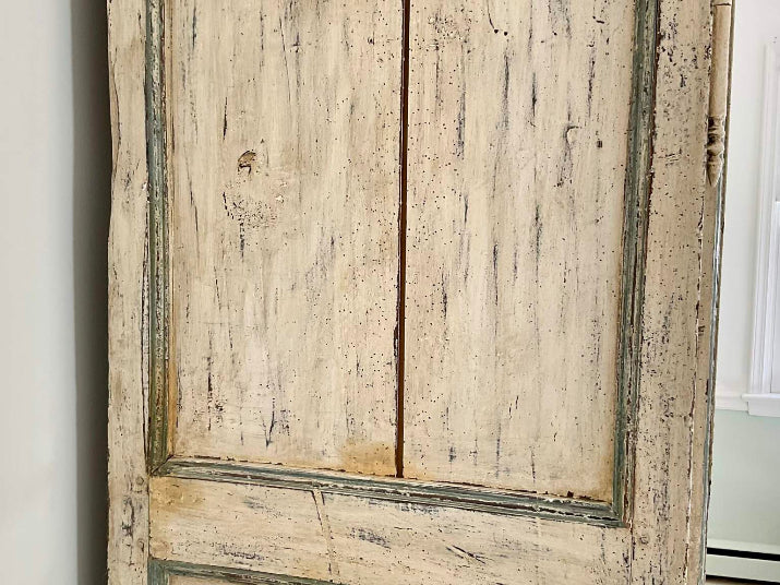 Large Authentic Antique French Provincial Armoire Early 1800