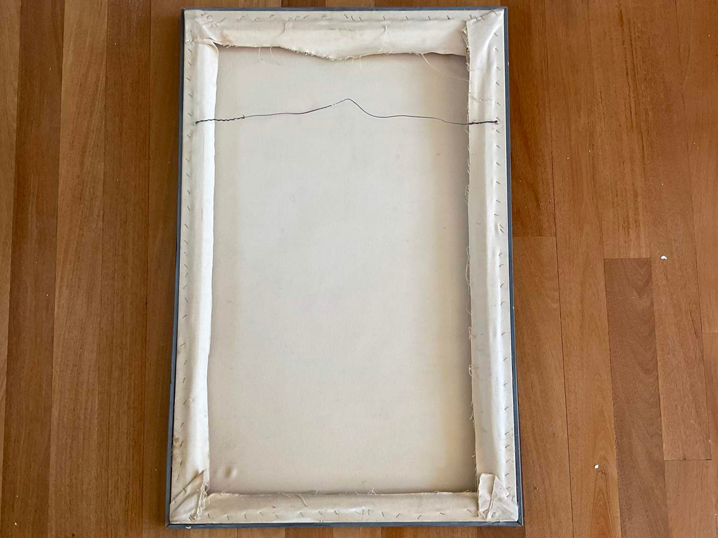 Acrylic on Canvas, Nude Woman, Signed