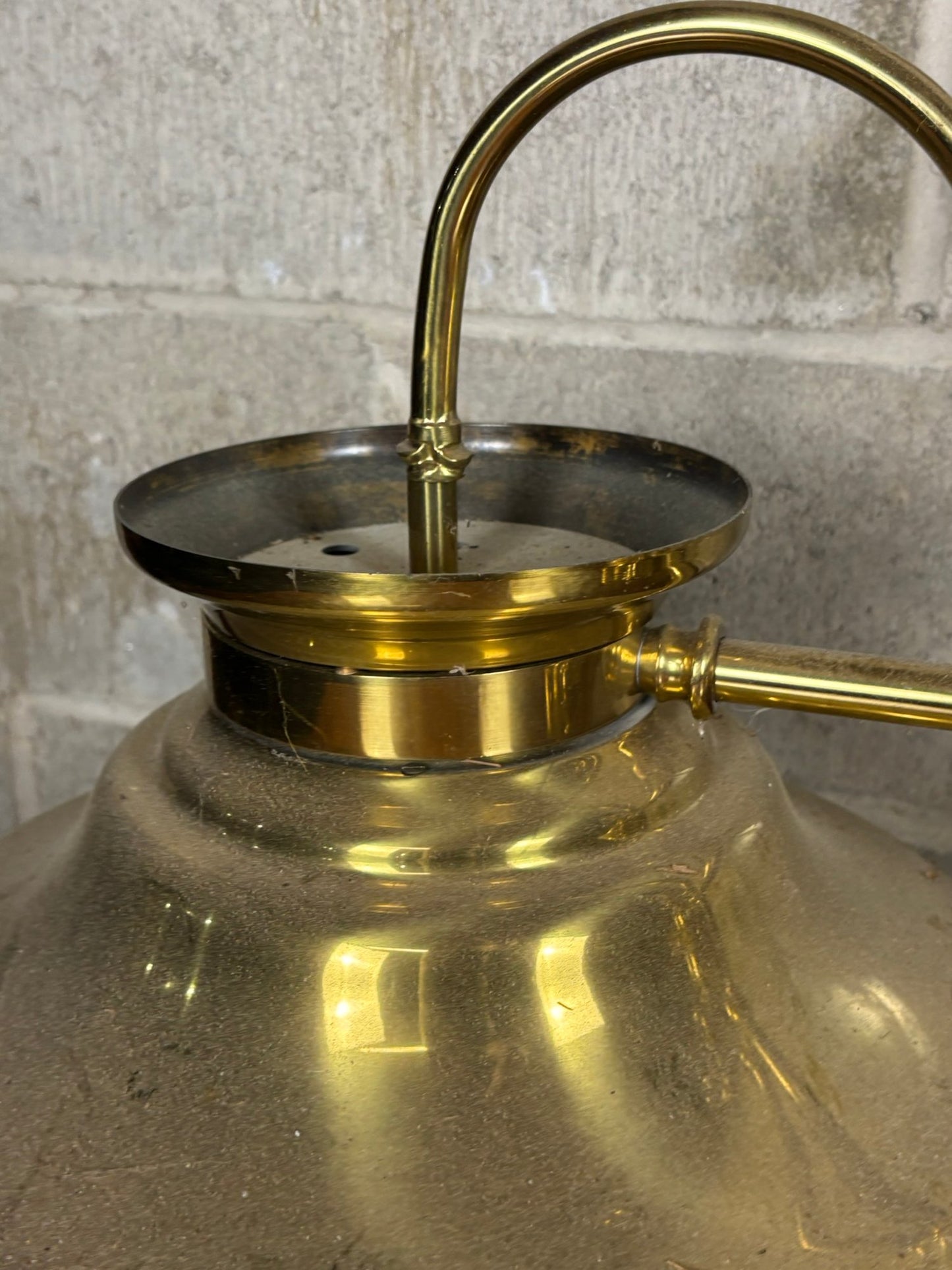 Elegant Brass Pendant Lamp (2 lights)