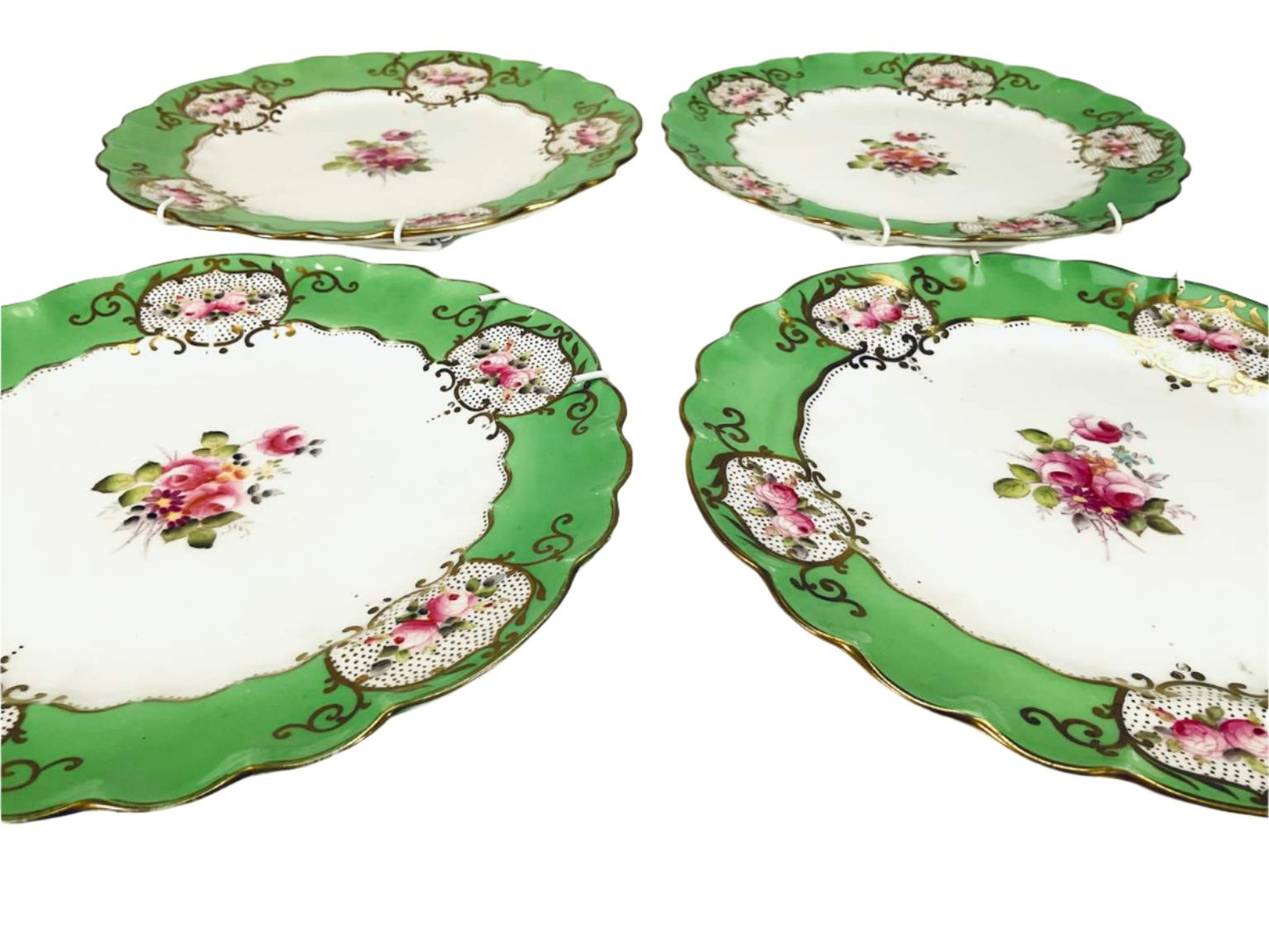 Antique CBL Ltd. Collingwood’s England Plates - Set of 4