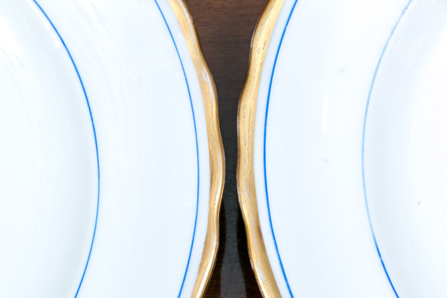 Antique French Porcelain Plates, Set Of 12