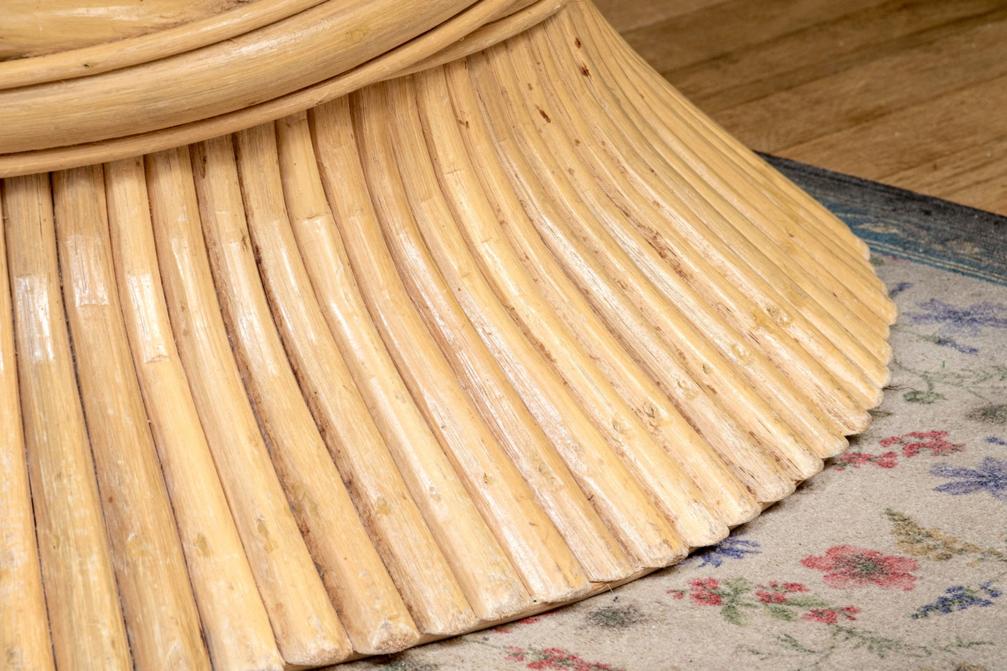 Mid-Century Wheatsheaf Coffee Table Attributed To John McGuire