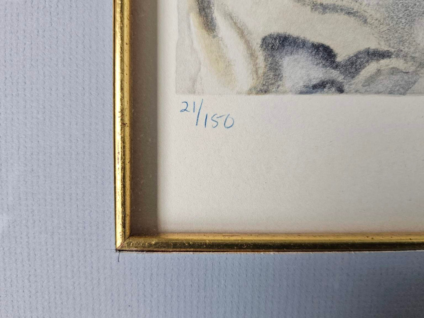 Original 1963 Pencil Signed Salvador Dali (Spain 1904-1989) 21/150 "Piccarda Donati" Woodcut Print