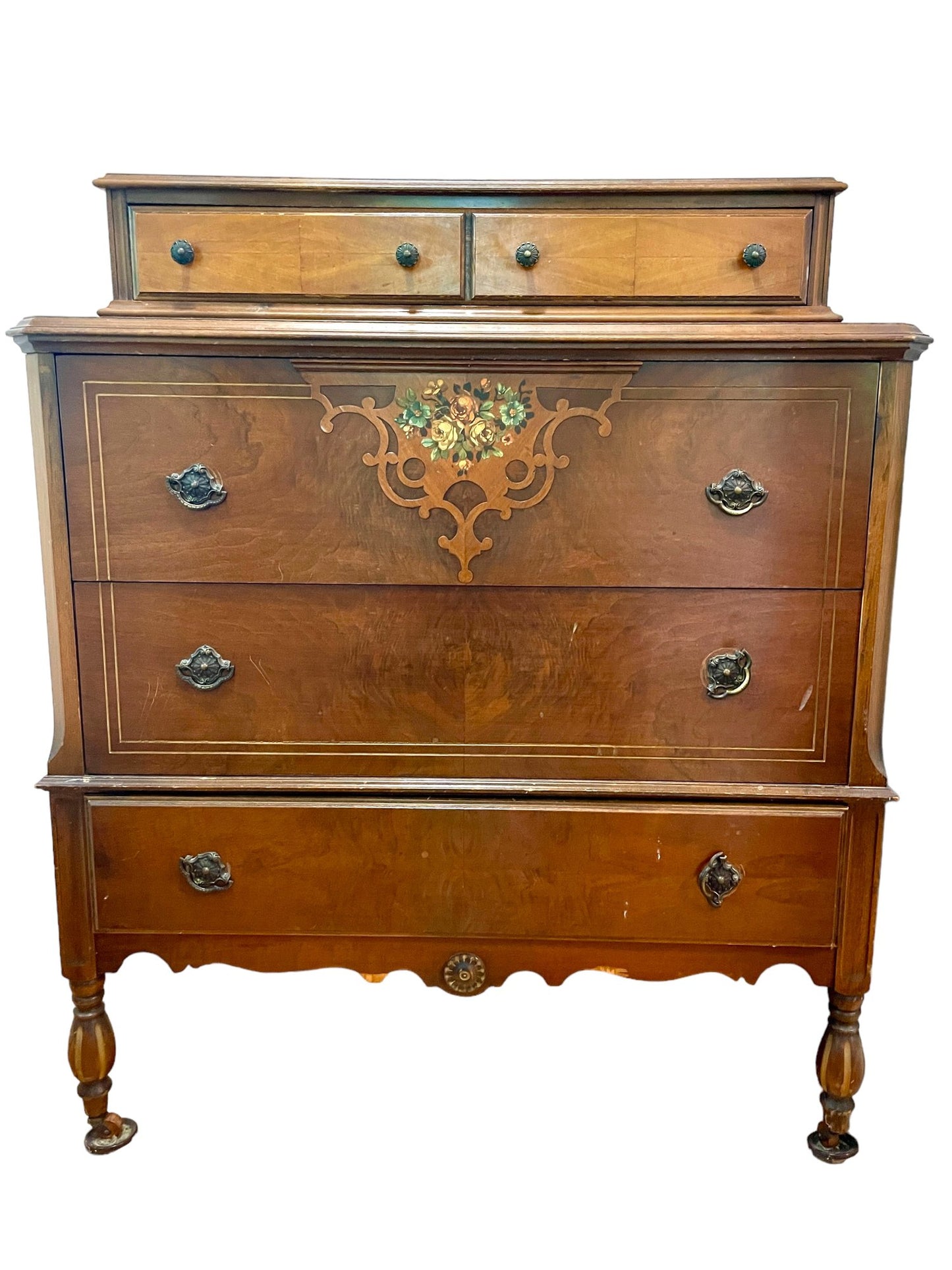 Antique Gentleman's Dresser -White Furniture Co..