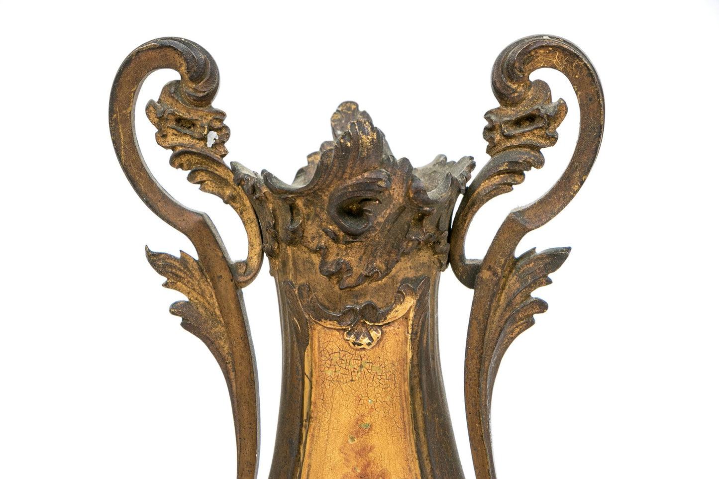 A pair of beautiful and elegant gilt bronze Ormolu candlestick holders c.1800, French
