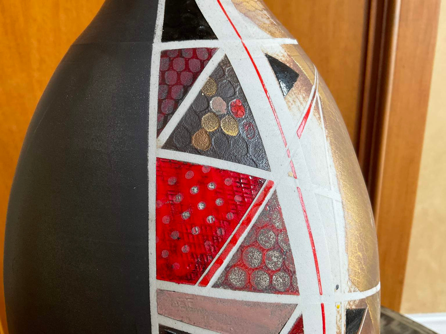 Vintage Doug Irish-Hosler Porcelain Vase, c. 1985