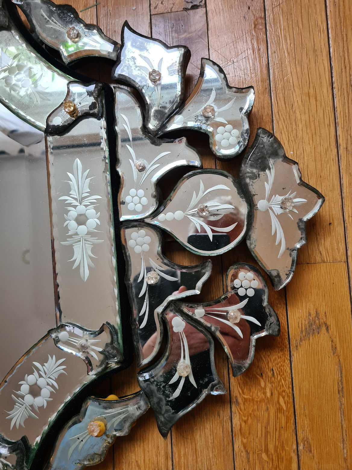 Fabulous Antique Venetian Mirror