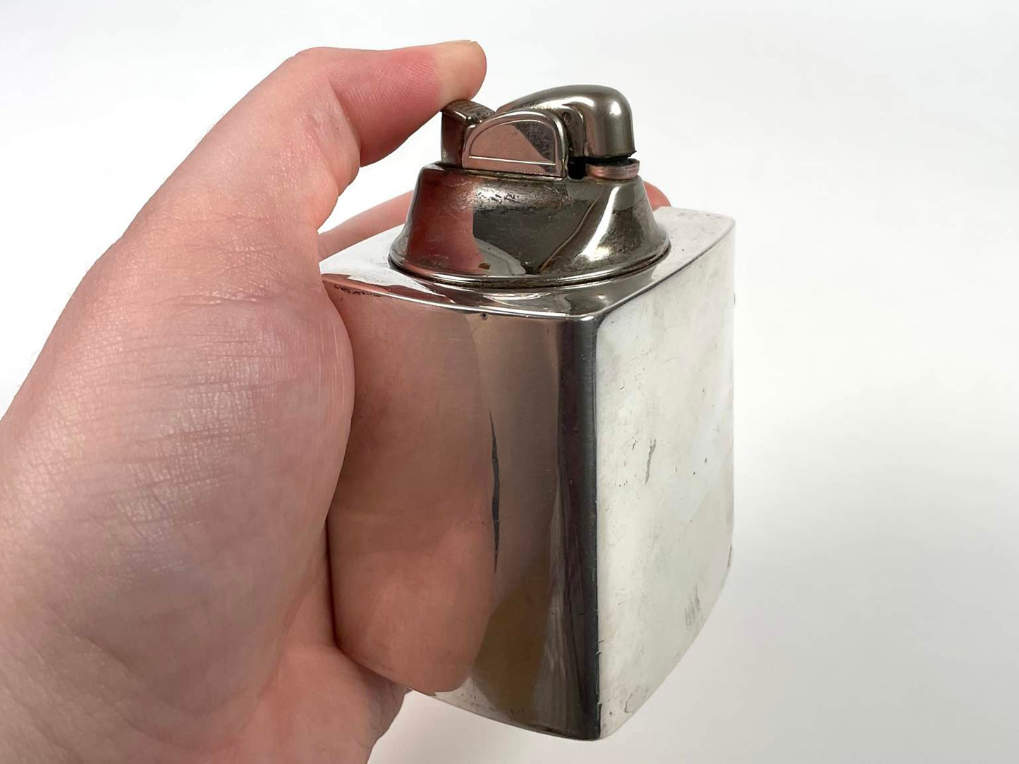 Black Starr & Gorman Handmade Sterling Silver Lighter
