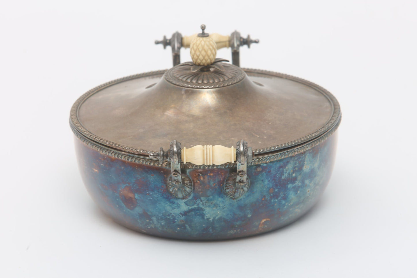 Art Deco Silver Plated Covered Dish