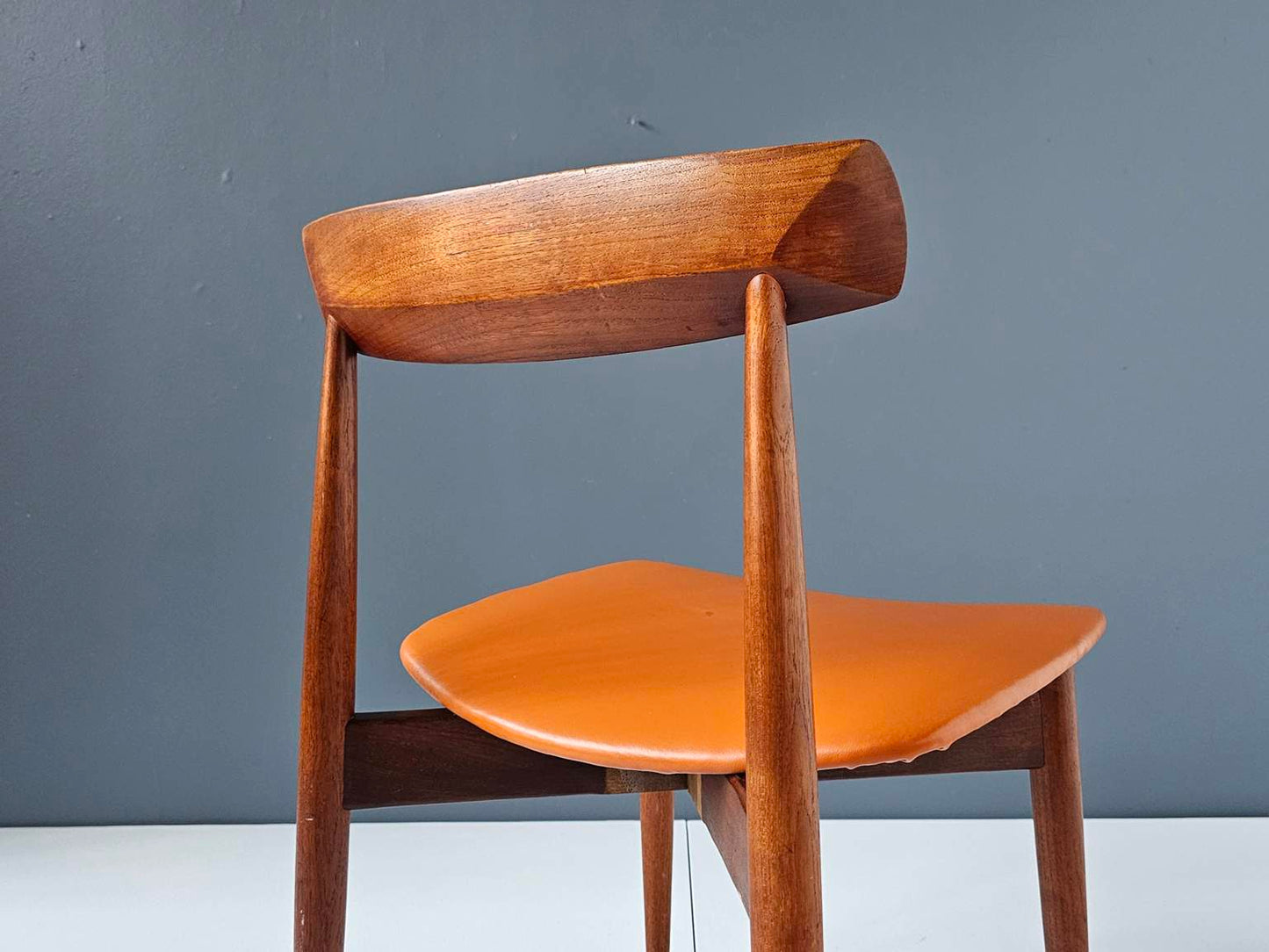H W Klein for Bramin Denmark Solid Teak Side Chair