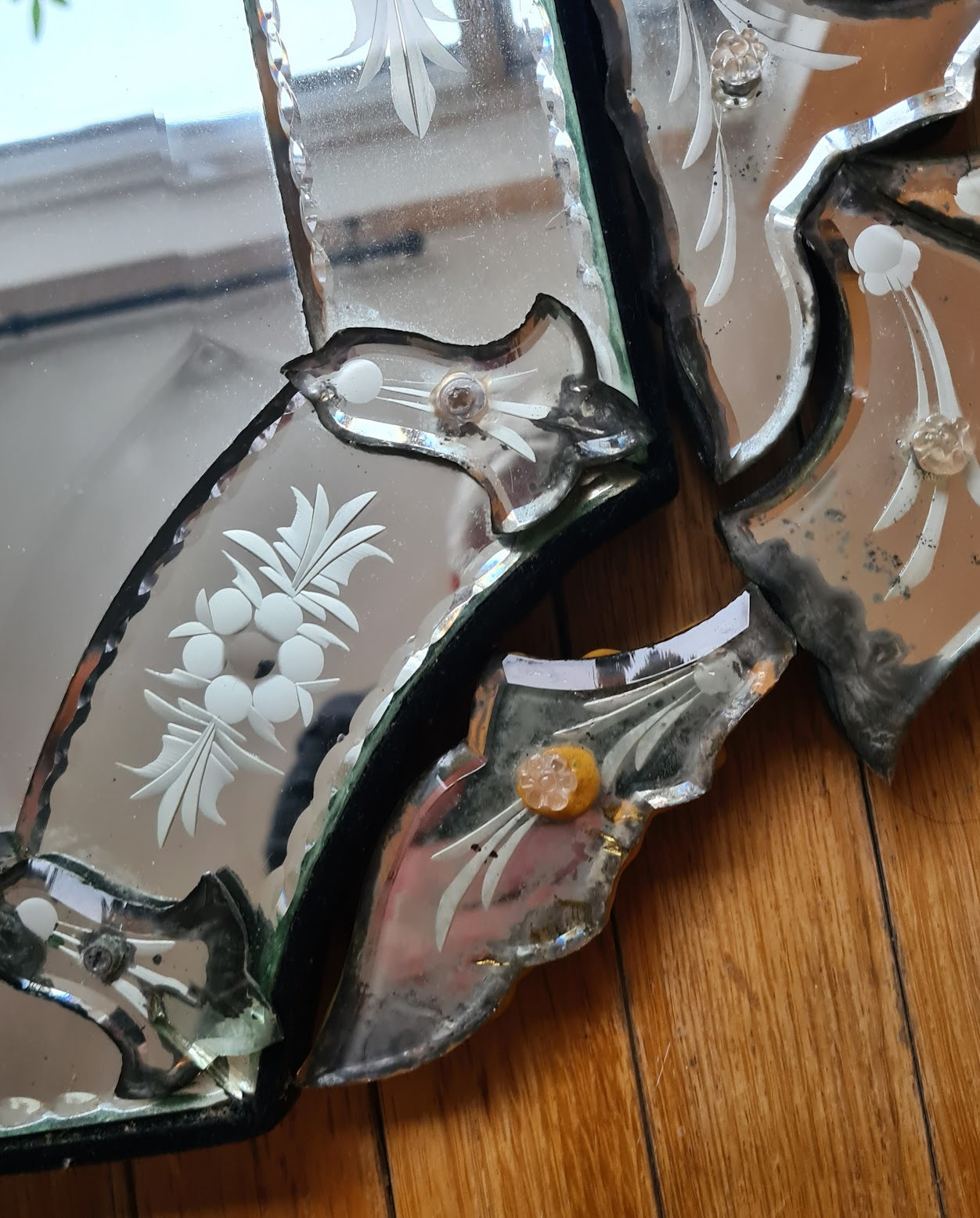 Fabulous Antique Venetian Mirror