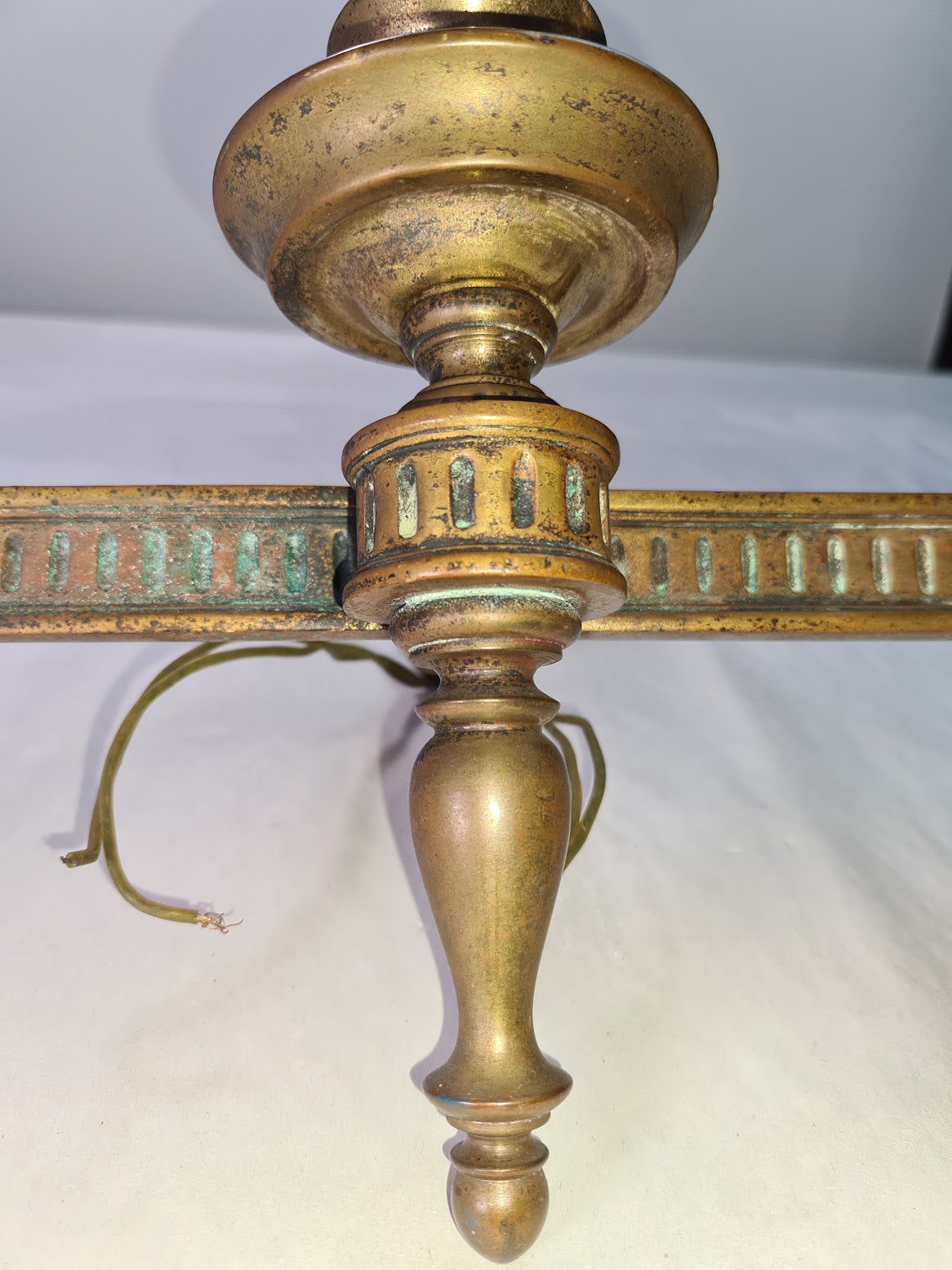 Really Very Antique Spanish 3 Light Wall Sconce