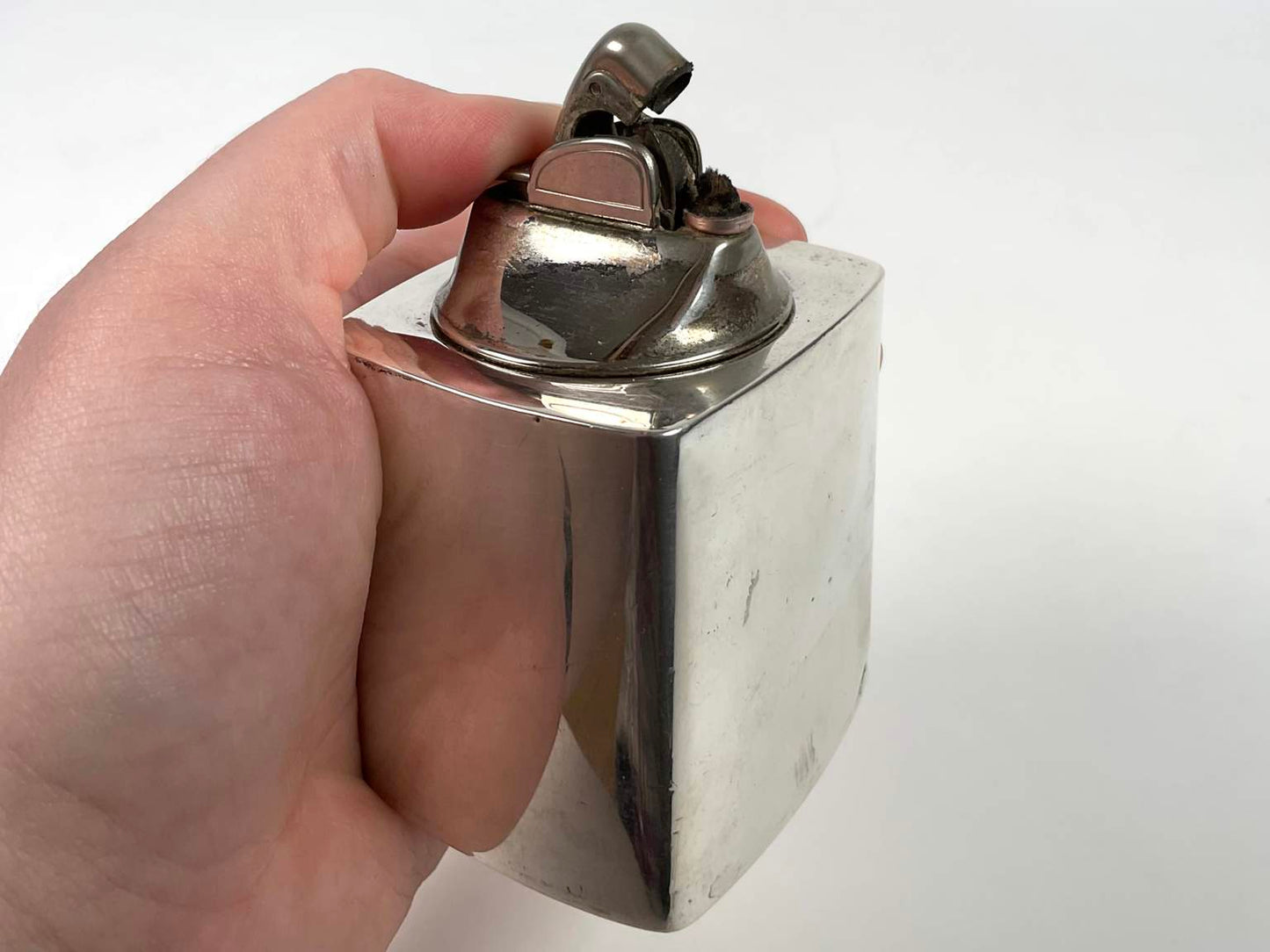 Black Starr & Gorman Handmade Sterling Silver Lighter