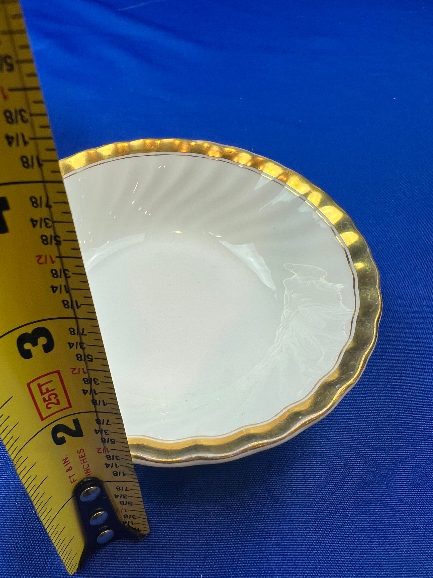 English Porcelain Bowls 5.5" - Signed "Minton's England"