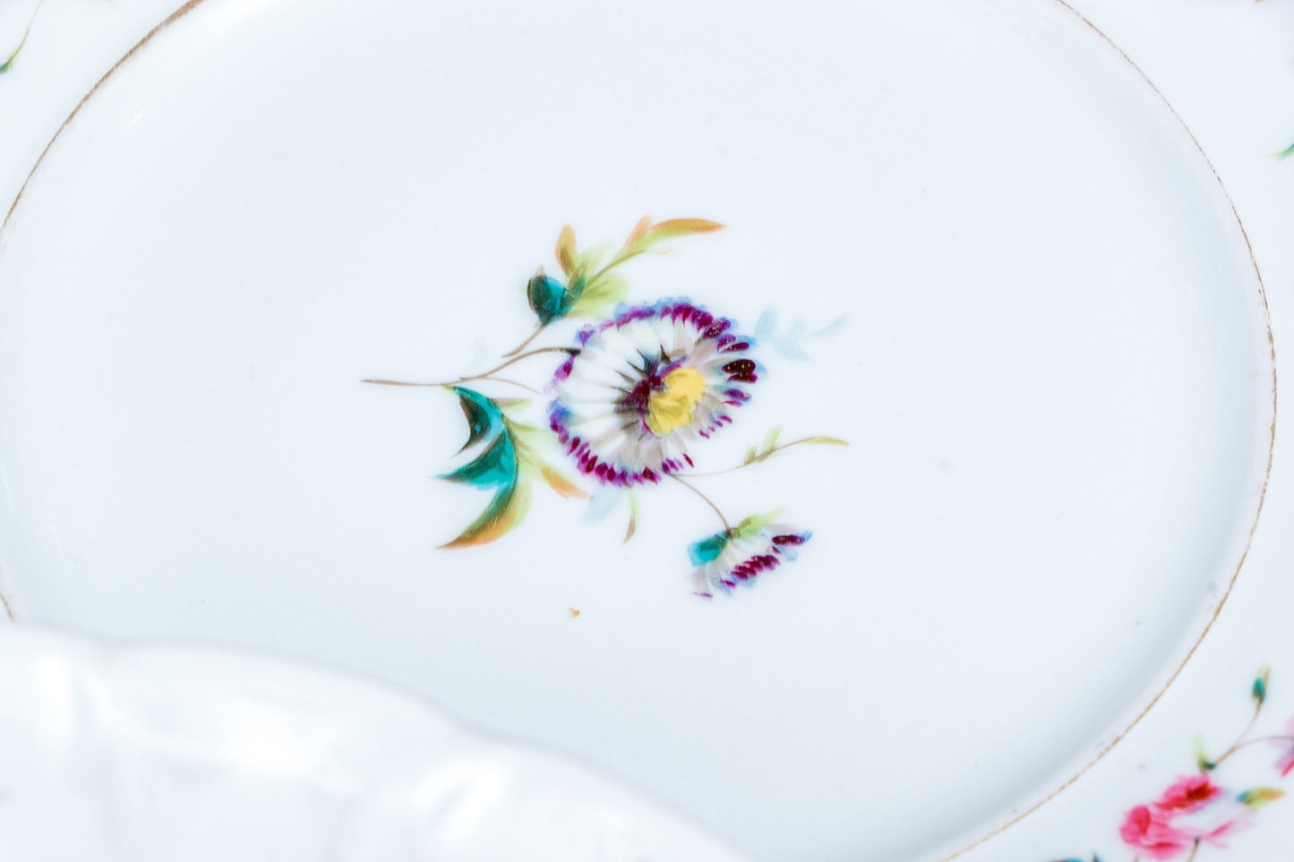 Collection Of Six Pieces Of Antique Paris Porcelain, Late 19th C.