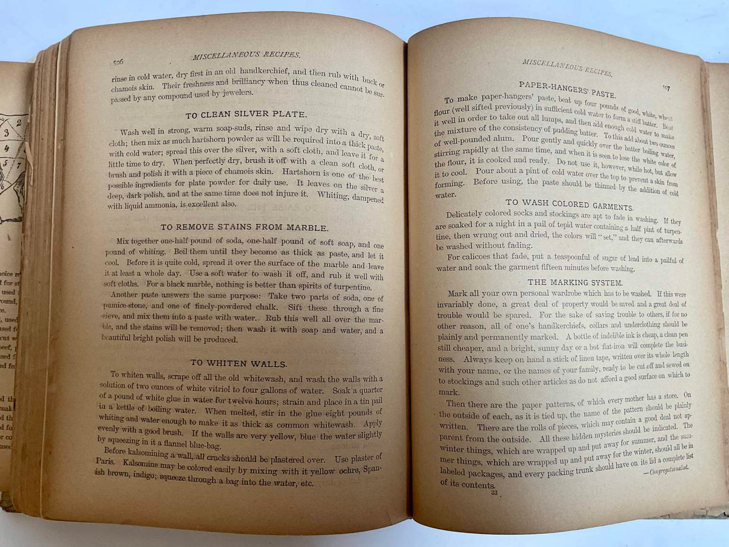 The 1894 Edition of the White House Cookbook by F. L. Gillette