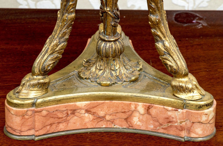 Pink Marble Athénienne, Louis XVI Style, 19th Century