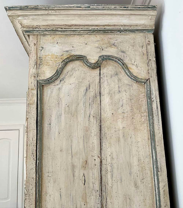 Large Authentic Antique French Provincial Armoire Early 1800