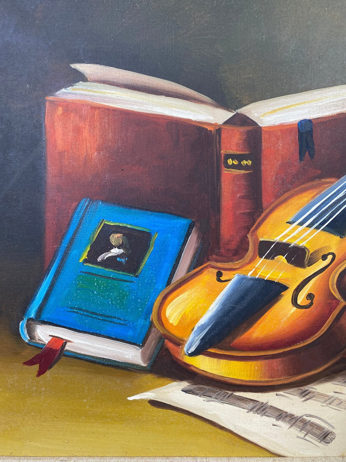 Literature And Music Still Life - Alton Tobey