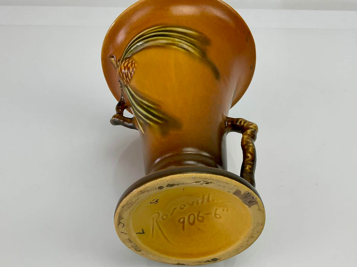 Rare Roseville Pottery Pine Cone Vase
