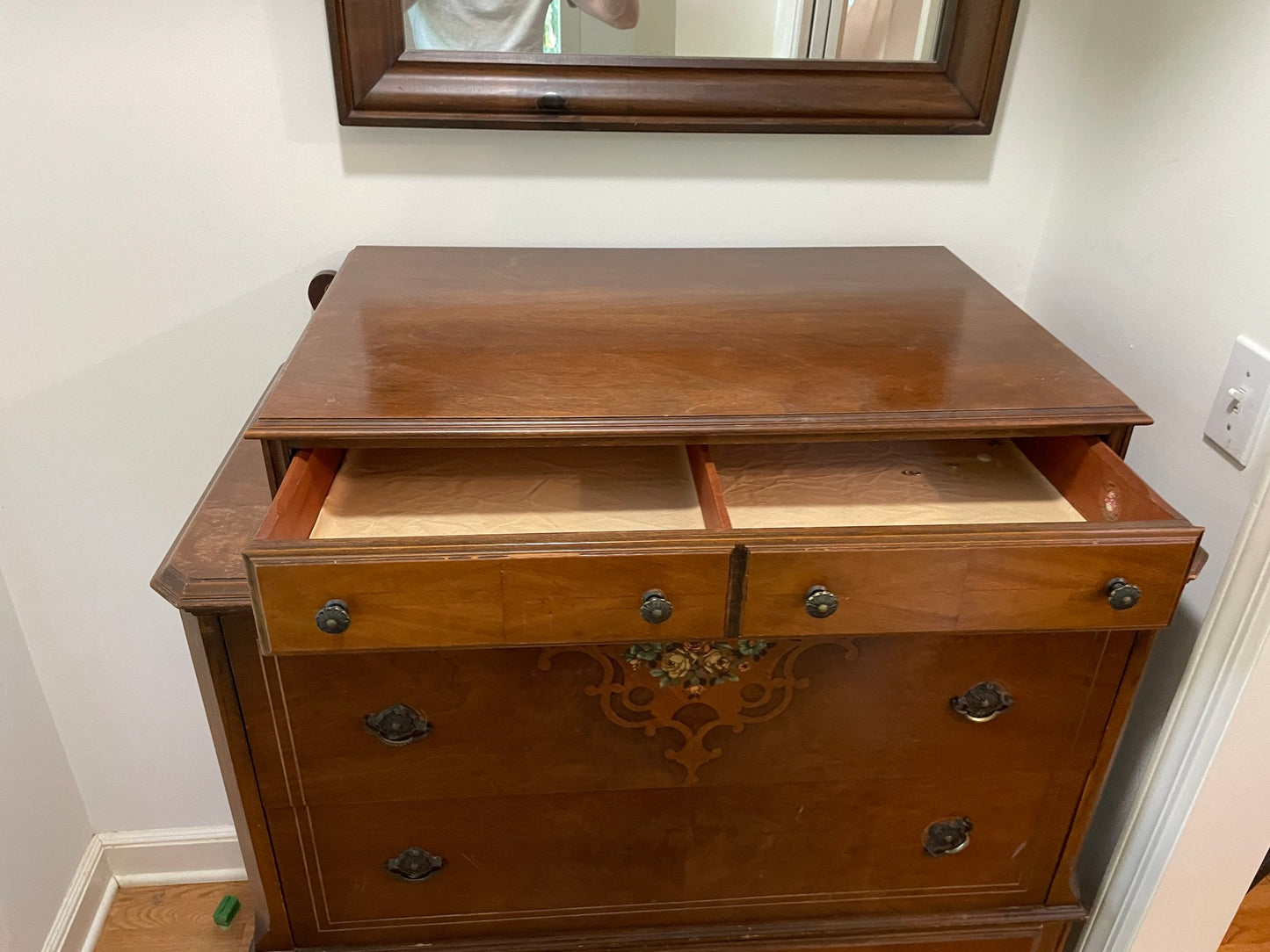 Antique Gentleman's Dresser -White Furniture Co..