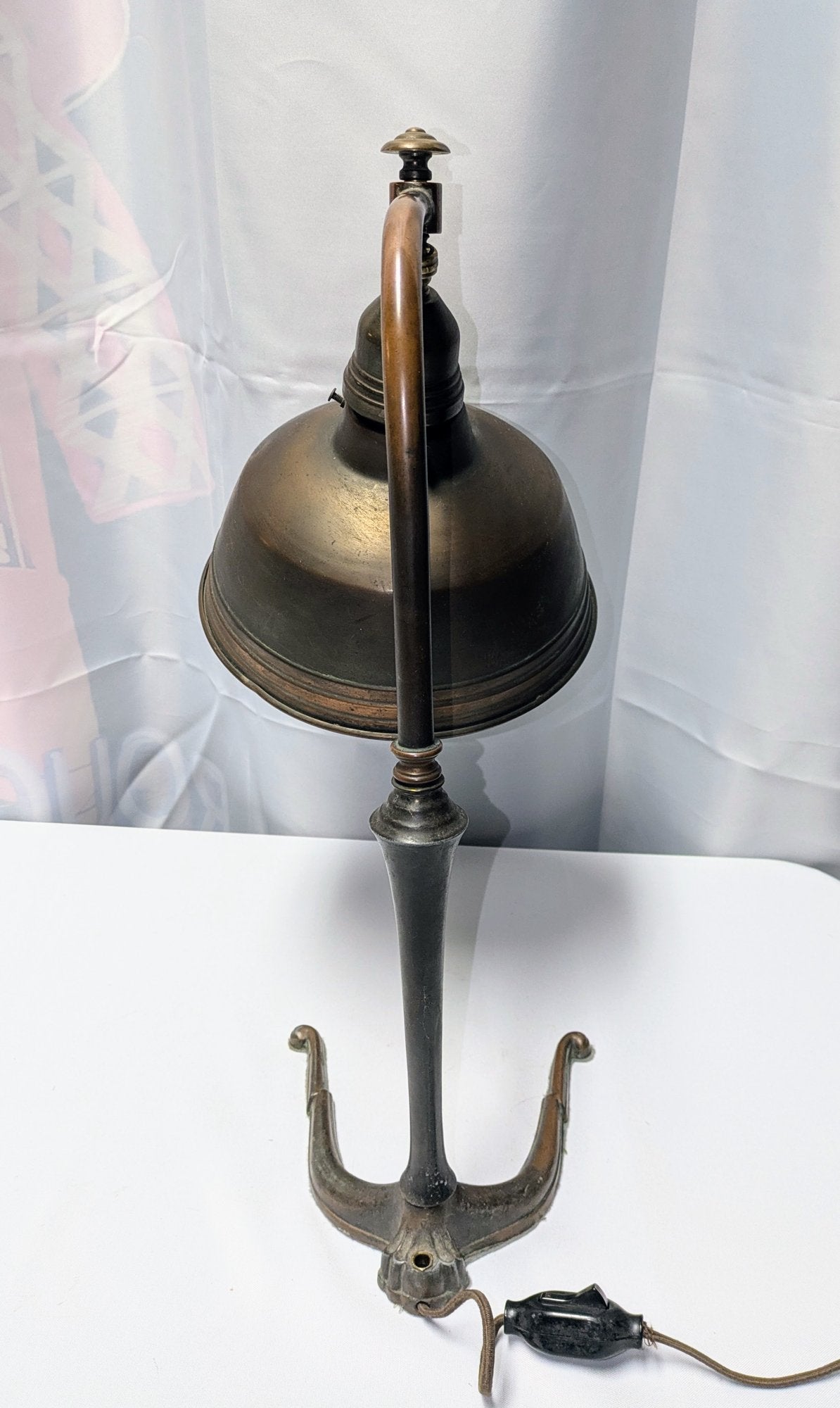 Vintage Jeweler's Copper/Brass & Metal Adjustable Head Lamp