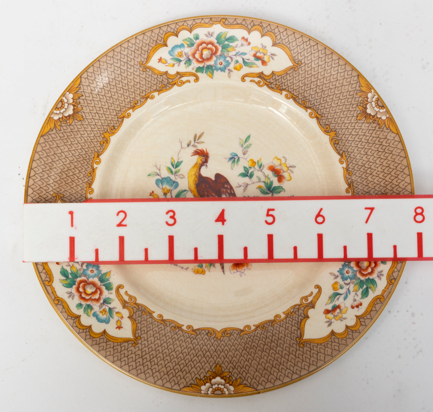 Hand Painted Old Bow Pheasant Plate Collection, Myott, Son&Co Staffordshire, England