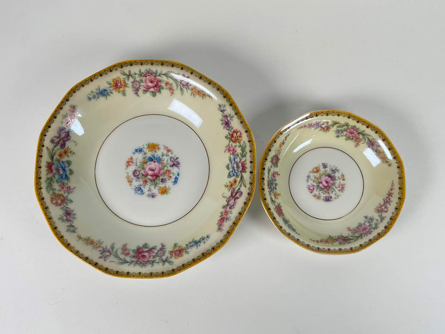 Rare Vintage Vendome Theodore Haviland Limoges China - 19 Pieces